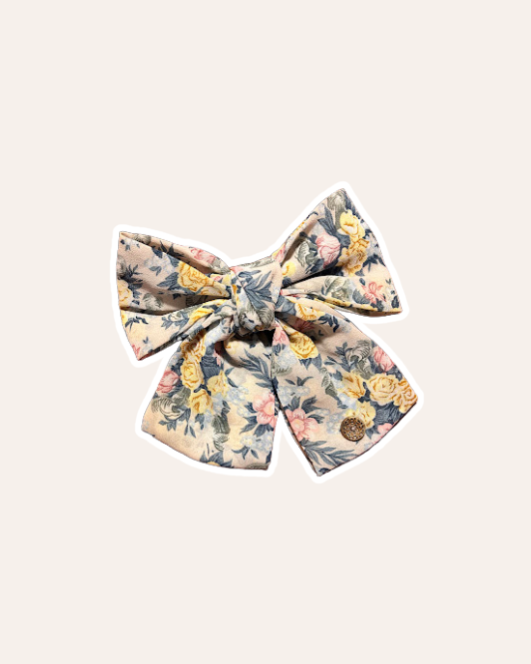 Barrette Catogan - Jardin d’été