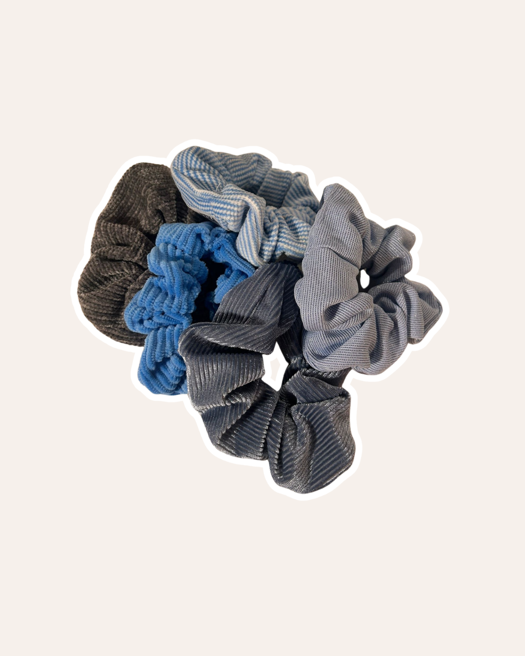 Chouchous - bleu texturé