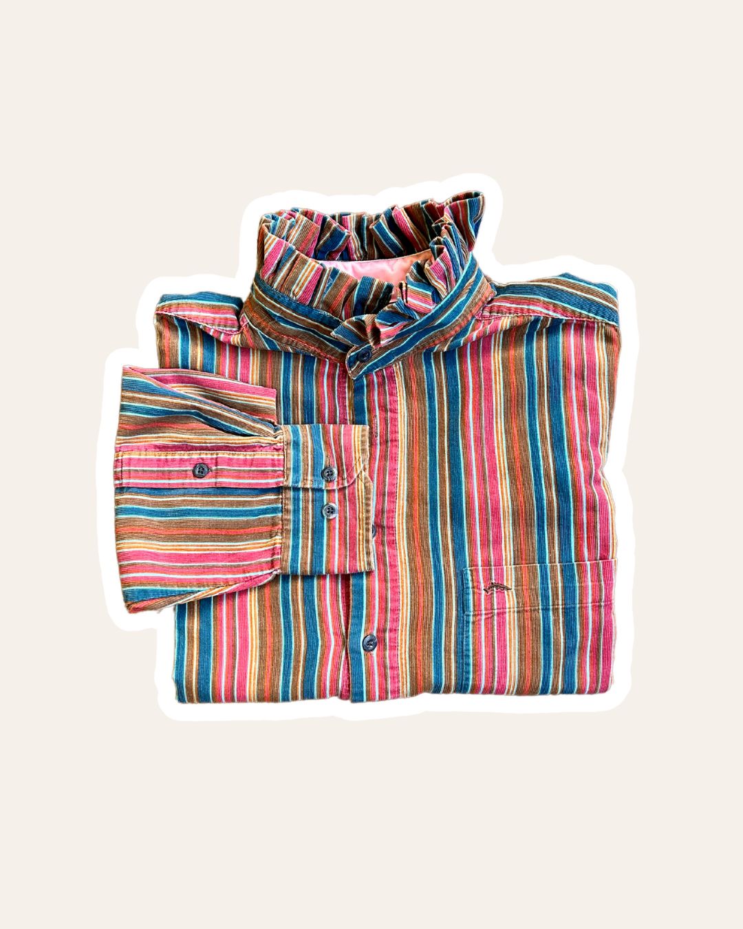 Chemise Athena - Rayures multicolore