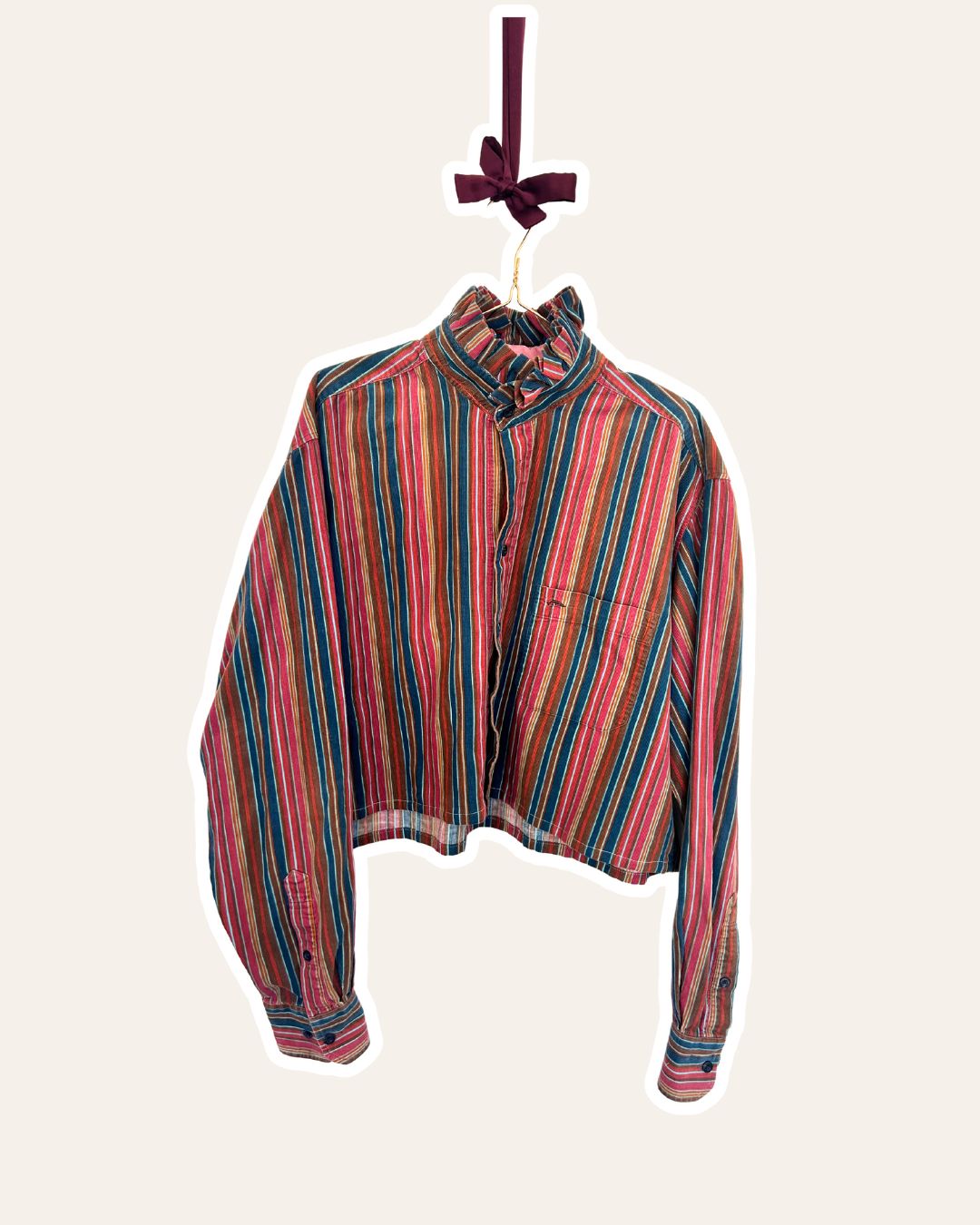 Chemise Athena - Rayures multicolore