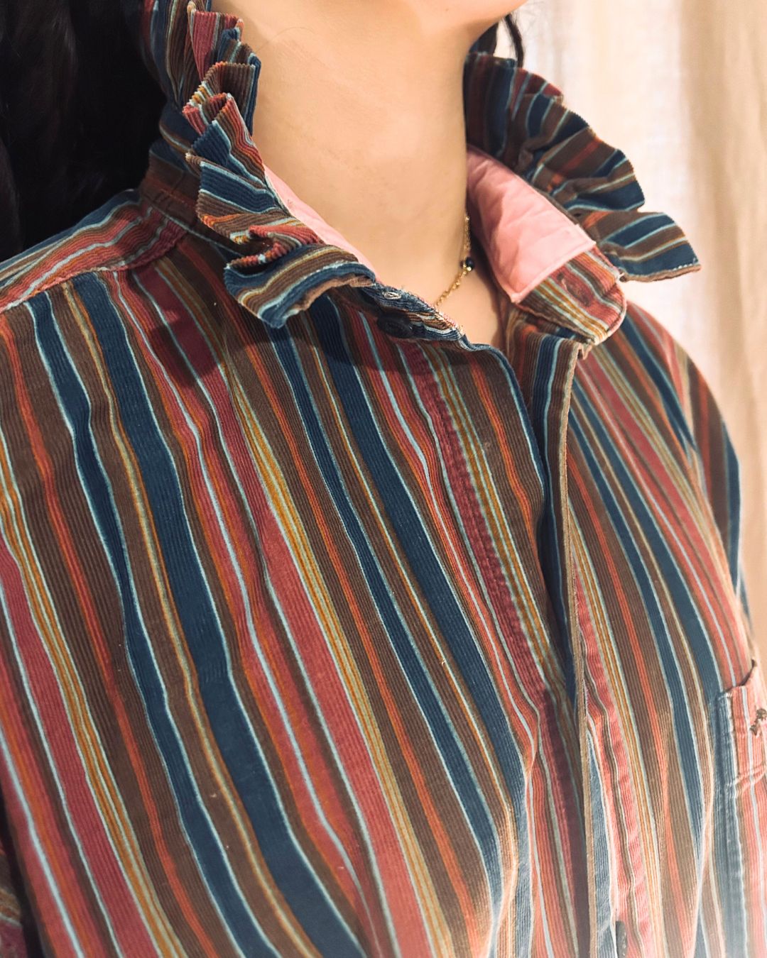 Chemise Athena - Rayures multicolore